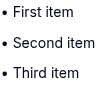 List preview
