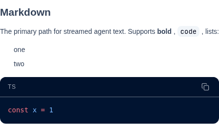 Markdown preview