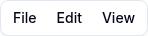 Menubar preview