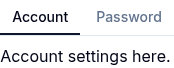 Tabs preview